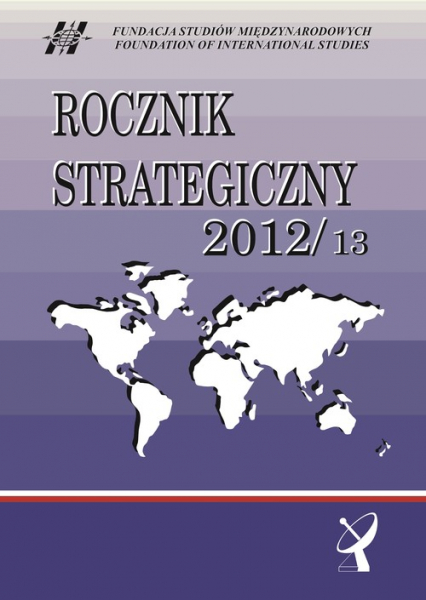 Rocznik Strategiczny 2012/13 -  | okładka