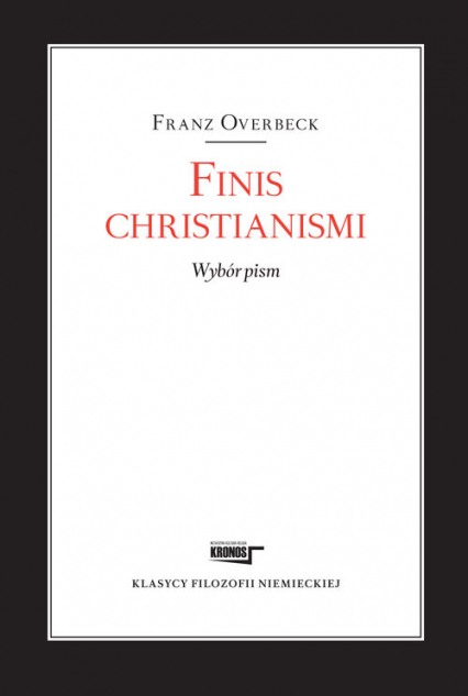 Finis christianismi Wybór pism -  | okładka