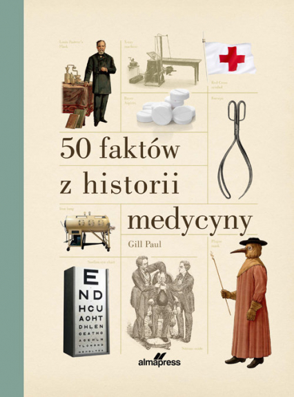 50 faktów z historii medycyny - Gill Paul | okładka