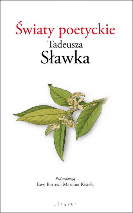 Światy poetyckie Tadeusza Sławka -  | okładka