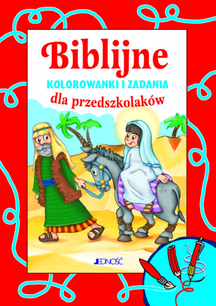 Biblijne kolorowanki i zadania dla przedszkolaków - Bogusław Nosek | okładka