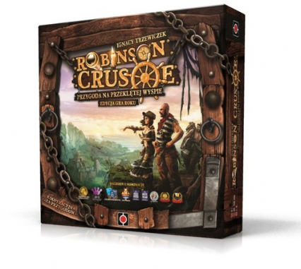 Robinson Crusoe Przygoda na przeklętej wyspie - Trzewiczek Ignacy | okładka