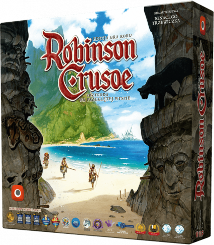 Robinson Crusoe Przygoda na przeklętej wyspie - Trzewiczek Ignacy | okładka