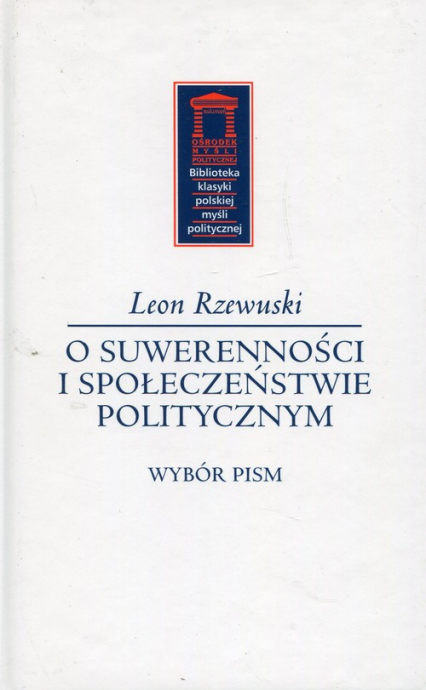 O suwerenności i społeczeństwie politycznym - Leon Rzewuski | okładka