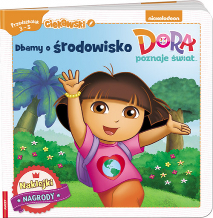 Dora poznaje świat Dbamy o środowisko STD-603 -  | okładka