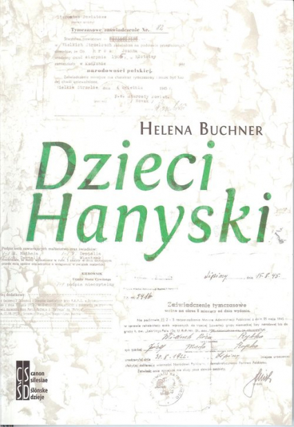 Dzieci Hanyski - Helena Buchner | okładka