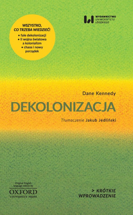 Dekolonizacja - Dane Kennedy | okładka