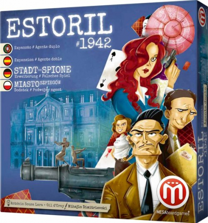 Miasto Szpiegów: Estoril 1942 - Podwójny agent - Antonio Sousa Lara, Gil d'Orey | okładka