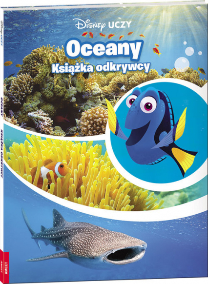 Gdzie jest Dory Oceany Książka odkrywcy UDJ-7 -  | okładka