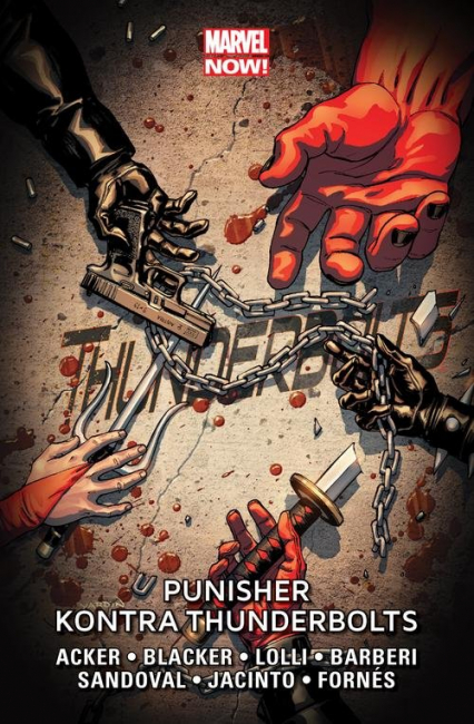 Thunderbolts Tom 5 Punisher kontra Thunderbolts - Ben Acker | okładka