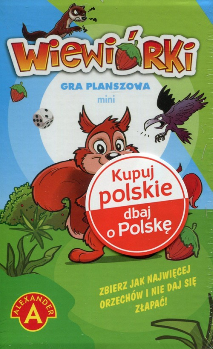 Wiewiórki mini Gra planszowa -  | okładka