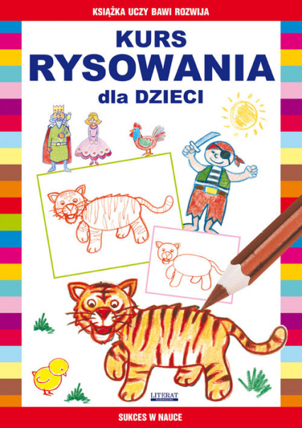Kurs rysowania dla dzieci - Jagielski Mateusz, Pruchnicki Krystian | okładka