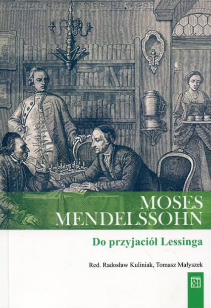 Moses Mendelssohn Do przyjaciół Lessinga -  | okładka