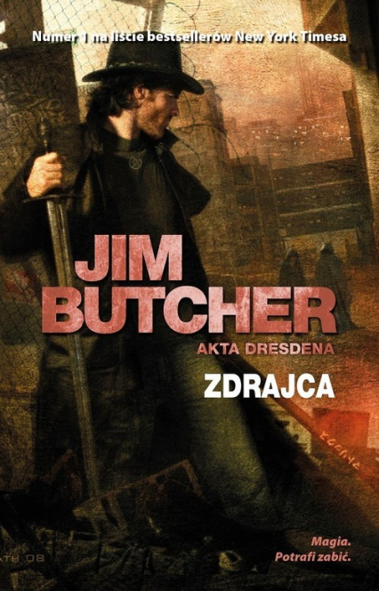 Zdrajca Akta Dresdena - Jim Butcher | okładka