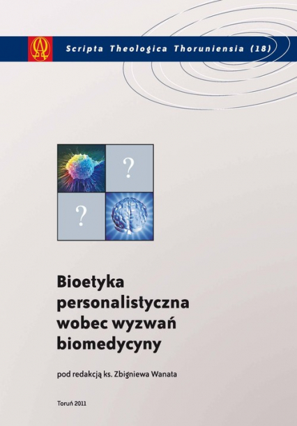 Bioetyka personalistyczna wobec wyzwań biomedycyny -  | okładka