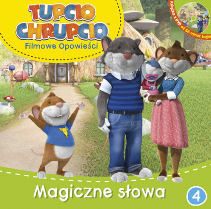 Tupcio Chrupcio Filmowe opowieści Tom 4 Magiczne słowa -  | okładka