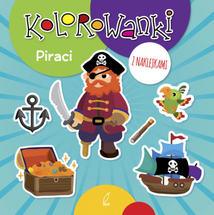Kolorowanki z naklejkami Piraci -  | okładka