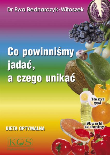 Co powinniśmy jadać a czego unikać Dieta optymalna - Ewa Bednarczyk-Witoszek | okładka