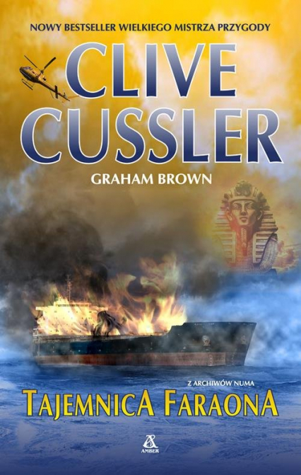 Tajemnica faraona - Clive  Cussler | okładka