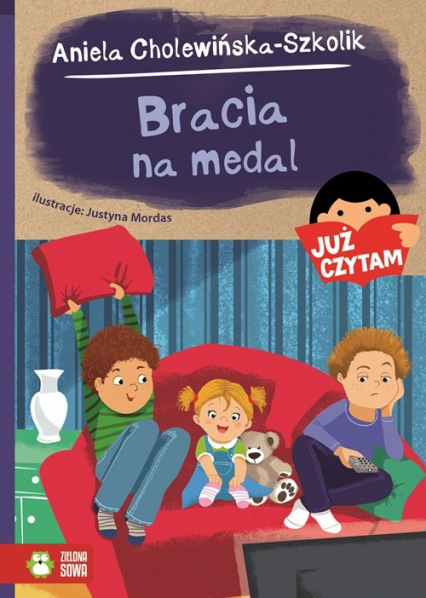 Już czytam Bracia na medal - Aniela Cholewińska-Szkolik | okładka