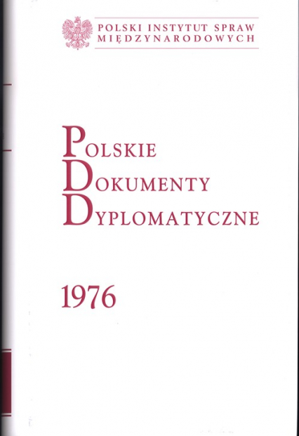 Polskie Dokumenty Dyplomatyczne 1976 -  | okładka