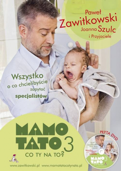 Mamo Tato co ty na to 3 + DVD - Joanna Szulc, Paweł Zawitkowski | okładka