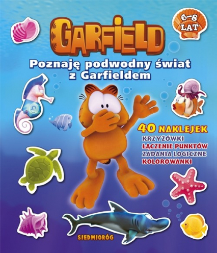 Garfield Poznaję podwodny świat z Garfieldem -  | okładka