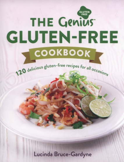 Genius Gluten-Free Cookbook - Lucinda Bruce-Gardyne | okładka
