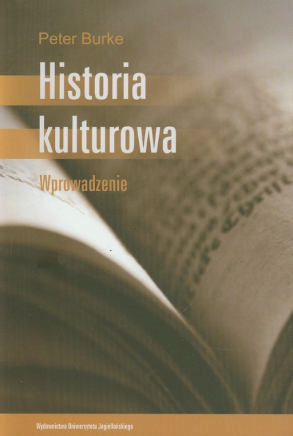 Historia kulturowa Wprowadzenie - Burke Peter | okładka