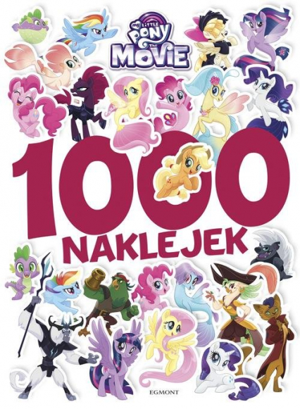 My Little Pony The Movie 1000 naklejek -  | okładka