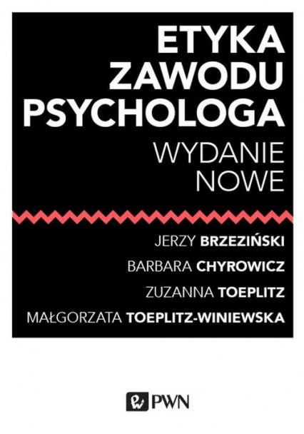 Etyka zawodu psychologa - Toeplitz Zuzanna | okładka