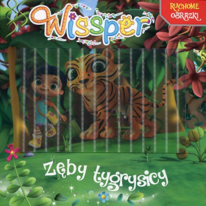 Wissper Zęby tygrysicy Ruchome obrazki Książka z kartką 3D -  | okładka