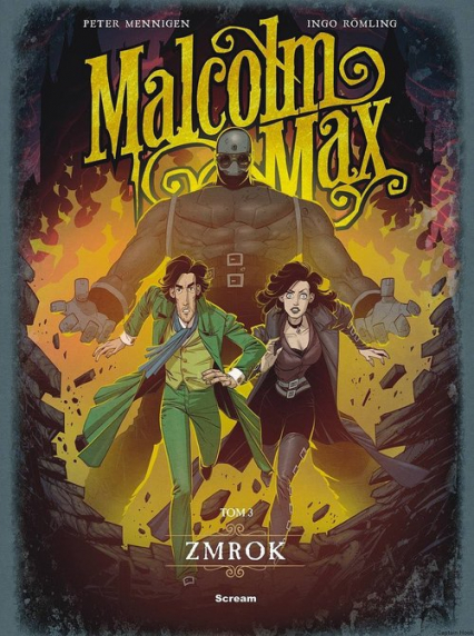 Malcolm Max 3 Zmrok - Mennigen Peter | okładka