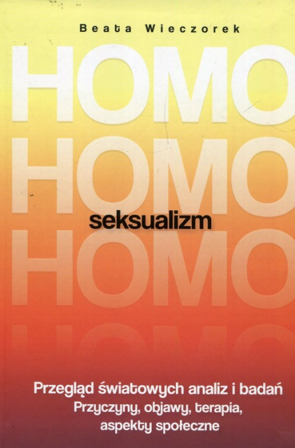 Homoseksualizm - Beata Wieczorek | okładka