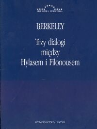 Trzy dialogi między Hylasem i Filonousem - George Berkeley | okładka