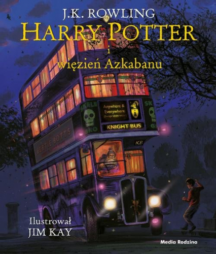 Harry Potter i więzień Azkabanu ilustrowany - Joanne K. Rowling | okładka