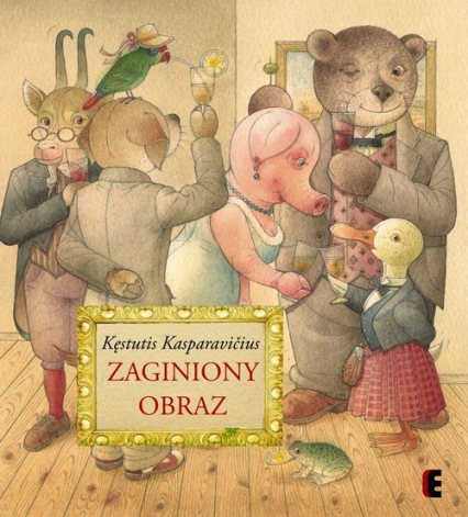 Zaginiony obraz - Kasparavičius Kęstutis | okładka
