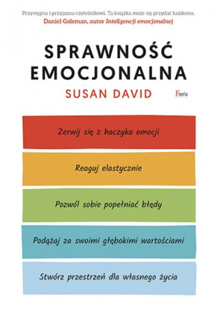 Sprawność emocjonalna - Susan David | okładka