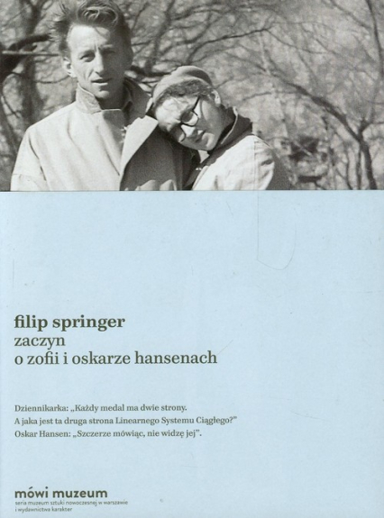 Zaczyn O Zofii i Oskarze Hansenach - Filip Springer | okładka