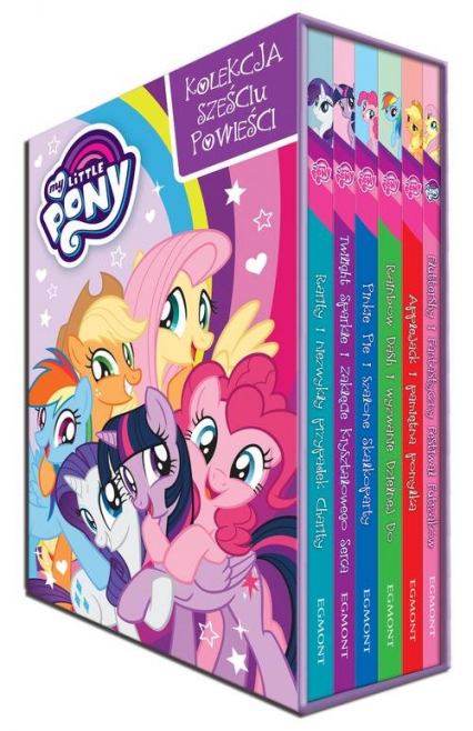 My Little Pony Kolekcja 6 powieści - Berrow G. M. | okładka