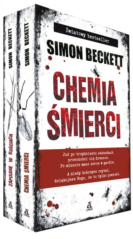 Chemia śmierci/ Zapisane w kościach Pakiet - Simon  Beckett | okładka