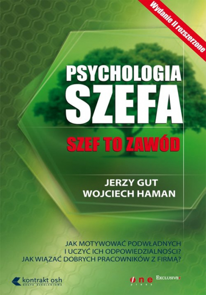 Psychologia szefa szef to zawód - Gut Jerzy, Wojciech Haman | okładka