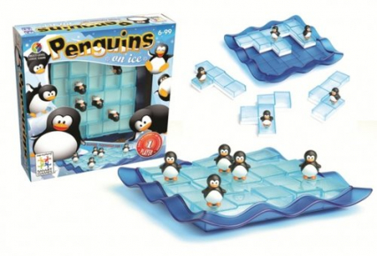 Smart Games Pingwiny na lodzie -  | okładka