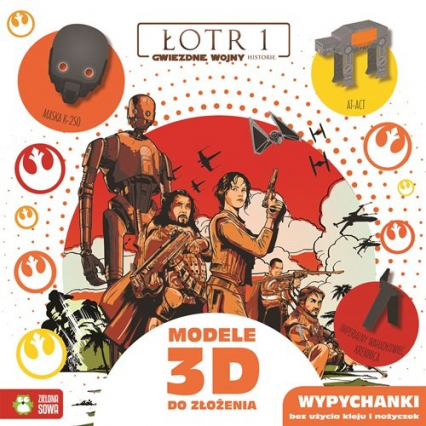 Star Wars Łotr 1 Modele 3D do złożenia -  | okładka