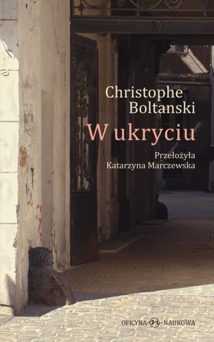W ukryciu - Christophe Boltanski | okładka