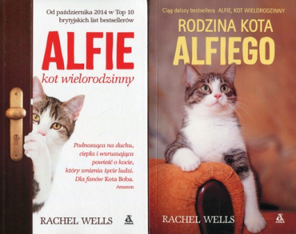 Alfie kot wielorodzinny / Rodzina kota Alfiego - Rachel Wells | okładka
