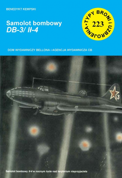 Samolot bombowy DB-3/Ił-4 - Benerdykt Kempski | okładka