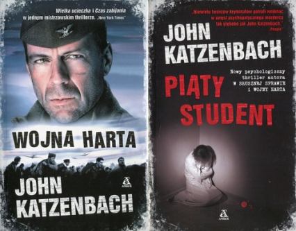 Wojna Harta / Piąty student Pakiet - John Katzenbach | okładka