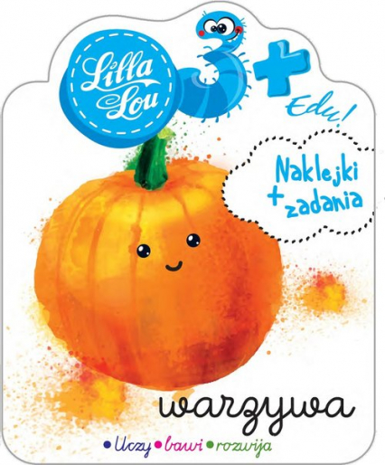 Lilla Lou edu 3+ Warzywa -  | okładka