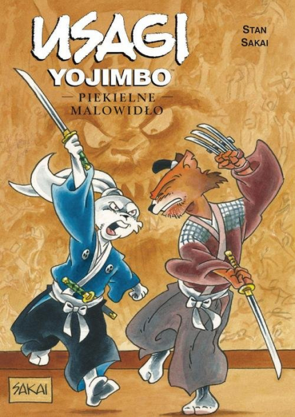 Usagi Yojimbo 26 Piekielne malowidło - Sakai Stan | okładka